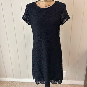 Lace dress.